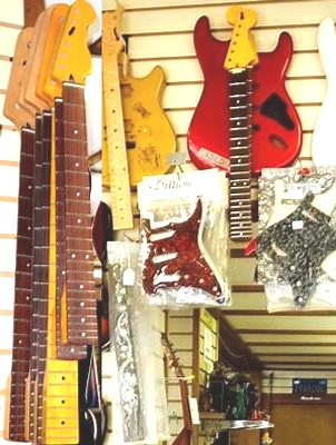 Guitar bodies and necks