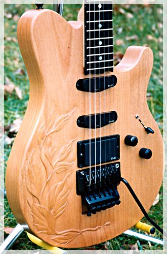 Custom Carved Guitar