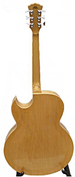 Dillion Jazzmaker electric hollowbody guitar - back