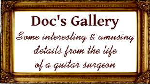 Guitar Doctor Gallery of custom guitar work from the past